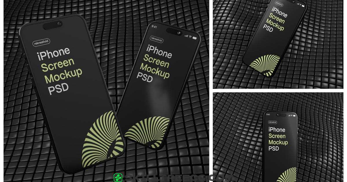 Abstract iPhone Mockup（075560）-技能树